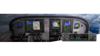 Garmin modern aviation panel