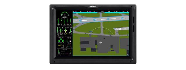 Garmin SafeTaxi on an integrated flight deck