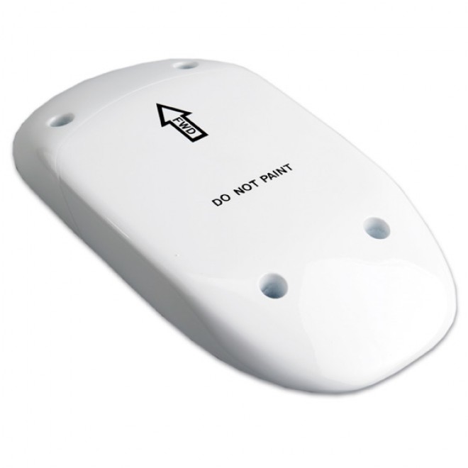 Low Profile Directional TCAS Antenna, short TNC, White