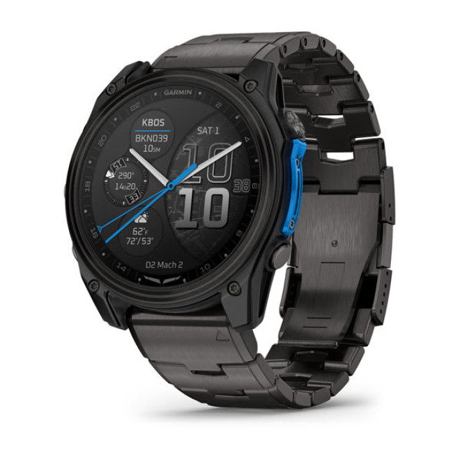 D2™ Mach 2 – 51 mm, Carbon Gray DLC Titanium with Vented Titanium Bracelet