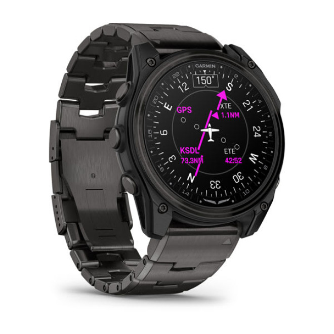 D2™ Mach 2 – 51 mm, Carbon Gray DLC Titanium with Vented Titanium Bracelet