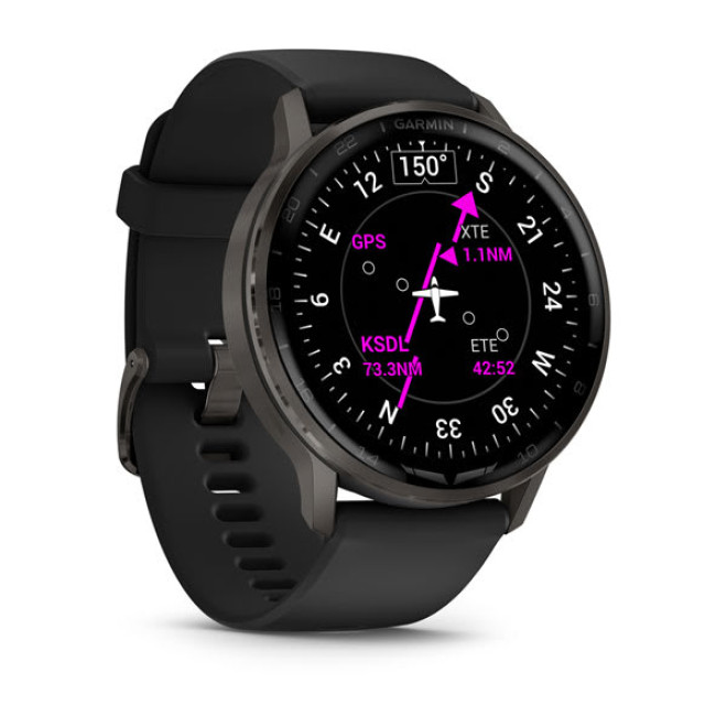 D2™ Air X15, Slate with Black Silicone Band