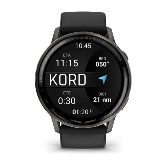 D2™ Air X15, Slate with Black Silicone Band