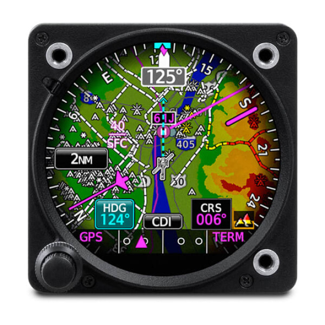 GI 275 for Helicopters, Horizontal Situation Indicator (HSI)