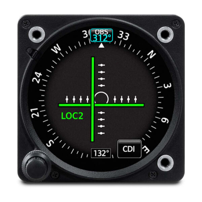 GI 275 for Helicopters, Course Deviation Indicator (CDI)