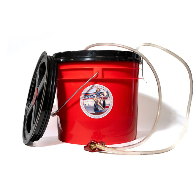 Brake Bleeder Kit-5606-red bucket
