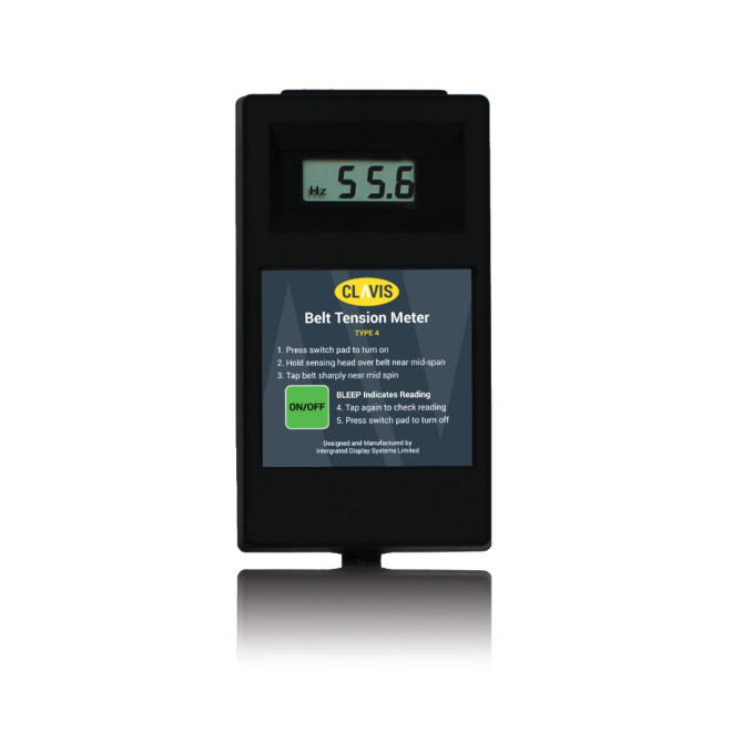 Type 4 (10-600 Hz) optical belt meter with optical sensor head