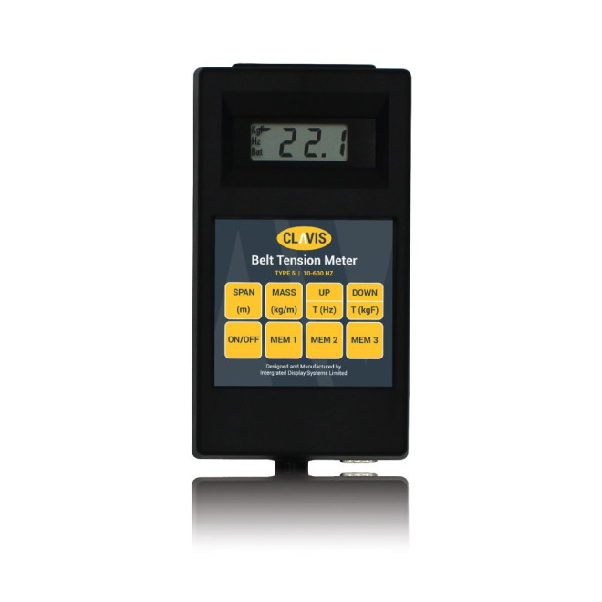 Type 5 (10-600 Hz) optical belt meter with optical sensor head