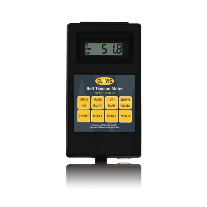 Type 7 (10-600 Hz) optical belt meter with optical sensor head