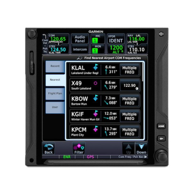 GTN 750, Heli, NVG, Black, Standard