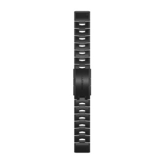 QuickFit® 22 Watch Bands, Vented Titanium Bracelet with Carbon Grey DLC Coating (010-12863-09)
