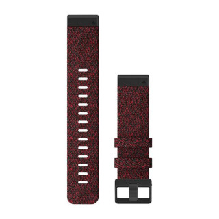 QuickFit® 22 Watch Bands, Heathered Red Nylon (010-12863-06)