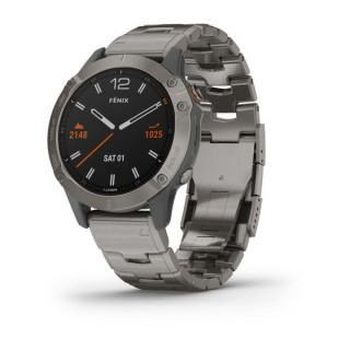 fēnix® 6 Sapphire, titanium with vented titanium bracelet (010-02158-22)