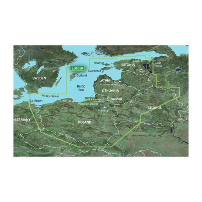 BlueChart® g3 HXEU065R - Baltic Sea, East Coast (010-D0581-00)