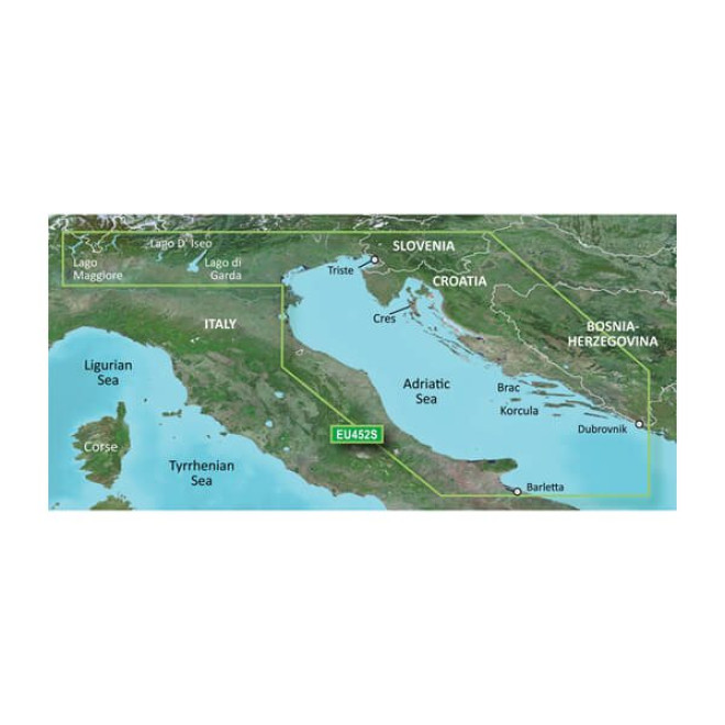 VEU452S-Adriatic Sea, North Coast (010-D0466-00)