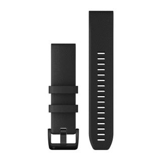 QuickFit® 22 Watch Bands, Black with Black Stainless Steel Hardware (010-12901-00)