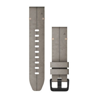 QuickFit® 20 Watch Bands, Shale Grey Suede Leather (010-12876-00)