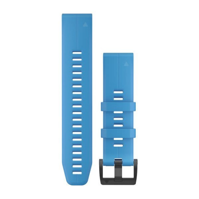 QuickFit® 22 Watch Bands, Navy Blue Silicone Strap (010-12740-03)