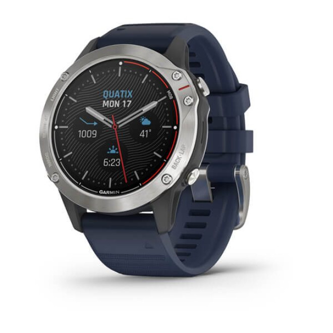 quatix® 6, Grey with Captain Blue Band (010-02158-90)
