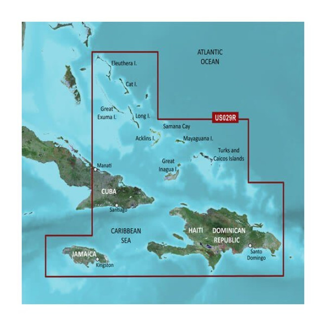 VUS029R-Southern Bahamas (010-D0486-00)