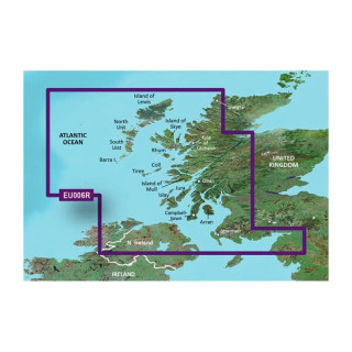 BlueChart® g3 HXEU006R - Scotland, West Coast (010-D0351-00)