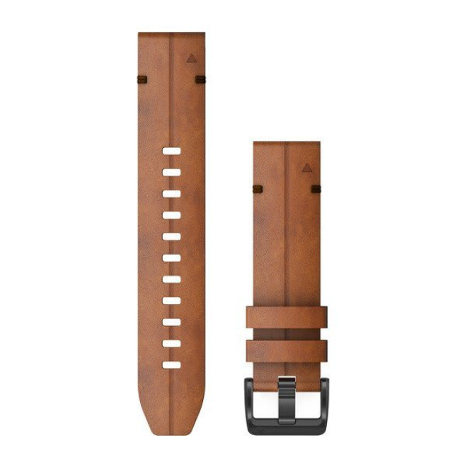 QuickFit® 22 Watch Bands, Chestnut Leather (010-12863-05)