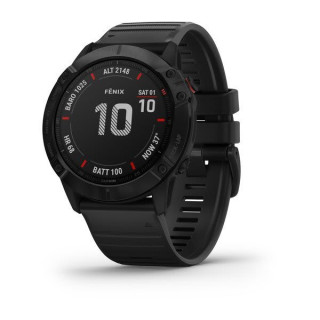 fēnix® 6X Sapphire, carbon grey DLC with black band (010-02157-00)