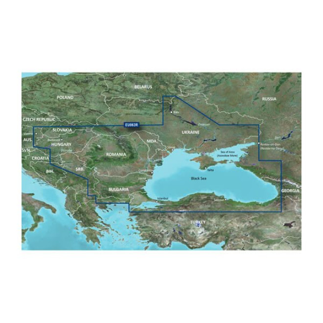 BlueChart® g3 HXEU063R-Black Sea & Azov Sea (010-D1086-00)