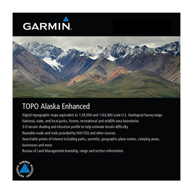 microSD™/SD™ card: TOPO Alaska Enhanced (010-D1021-00)