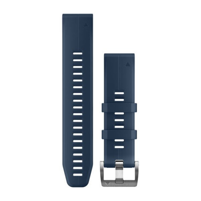 QuickFit® 22 Watch Bands, Captain Blue Silicone (010-13989-00)