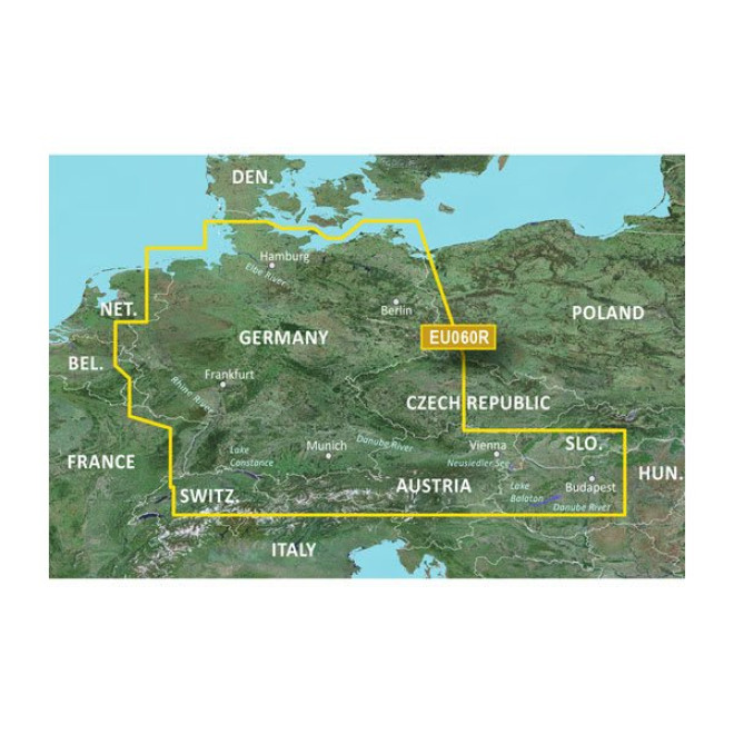 BlueChart® g3 HXEU060R- Germany Inland Waters (010-D1339-00)