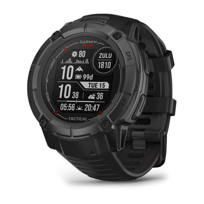 Instinct® Solar – Tactical, Black (010-02805-13)