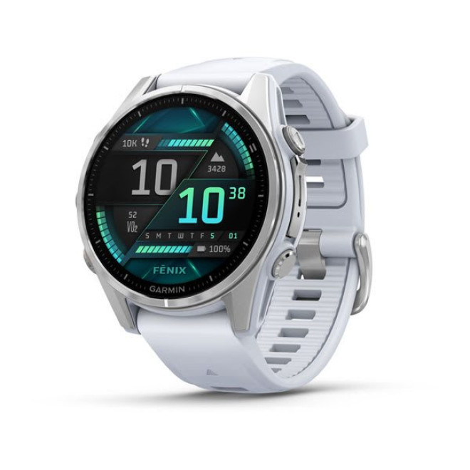 fēnix® 6 - Pro Solar Edition, mineral blue with whitestone band (010-02903-00)