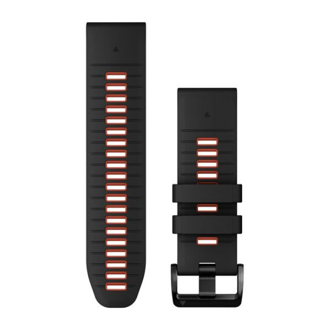 QuickFit® 26 Watch Bands, Flame Red Silicone (010-13281-06)