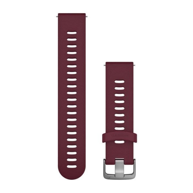 Quick Release Bands (20 mm), Cerise with Stainless Hardware (010-11251-1C)