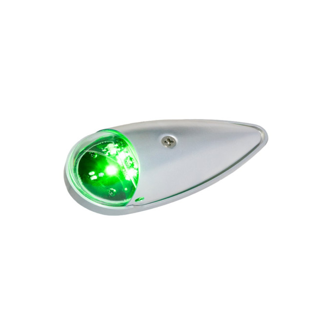 LED Position Light, Green, 28V